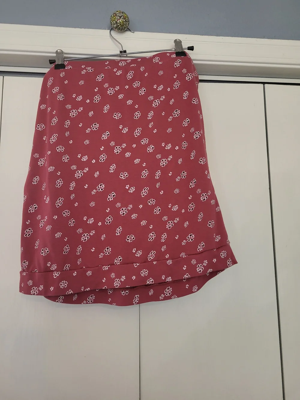 Women’s Floral Tank Top in Dusty Rose - Picture 3 of 11